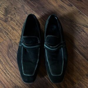Gucci Black Suede Men's Loafers